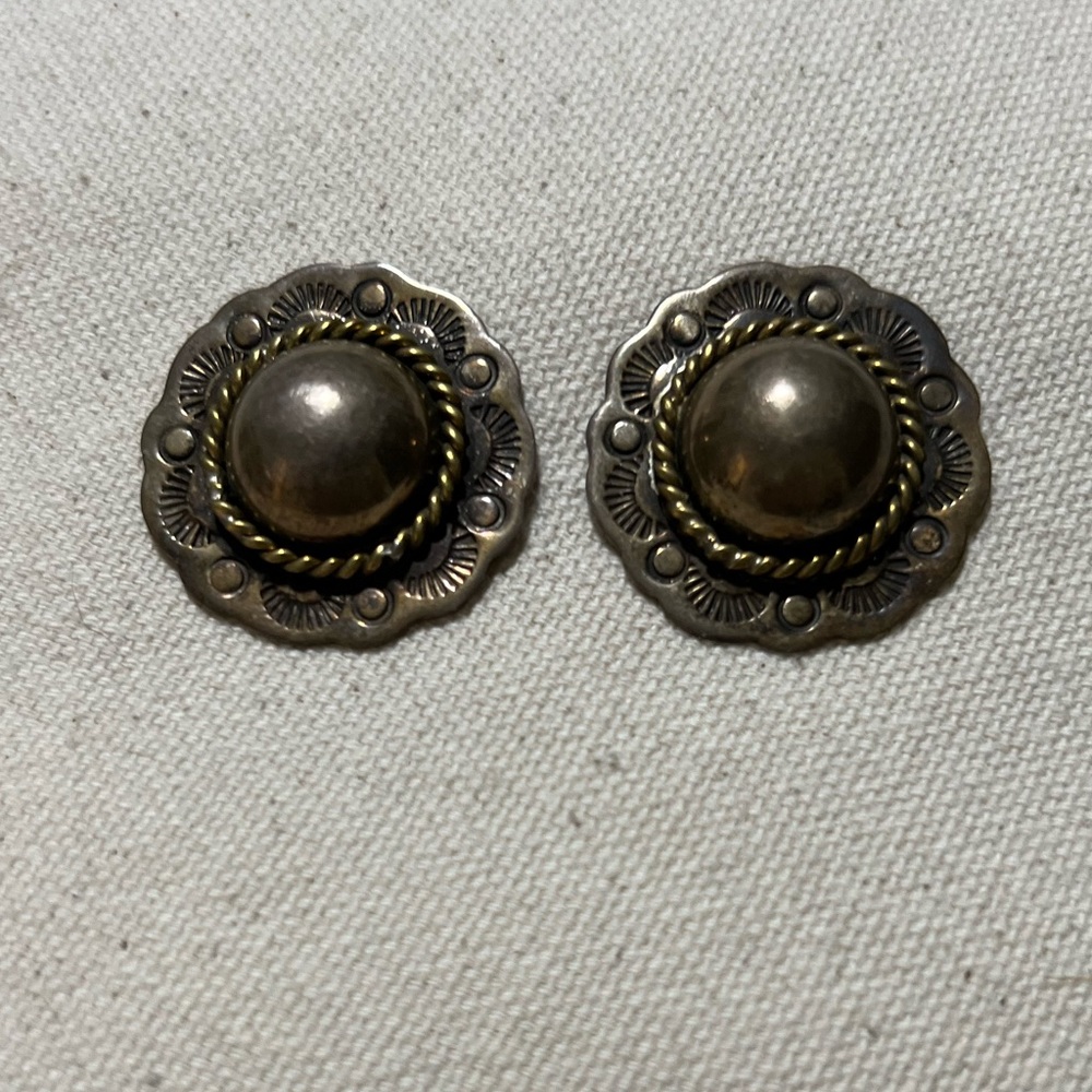 Vintage silver studs